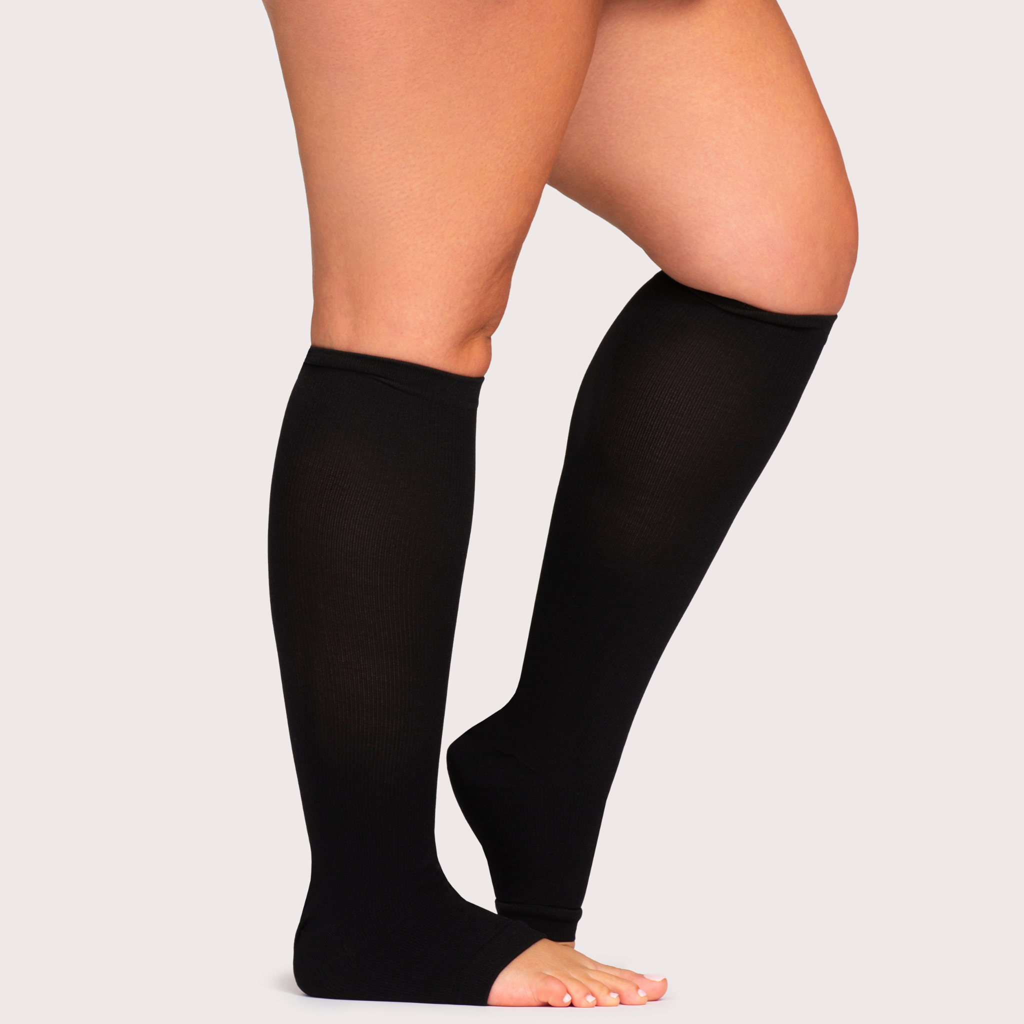 LeafSock™ Wide Compression Socks For Pain Relief (Open-Toe)