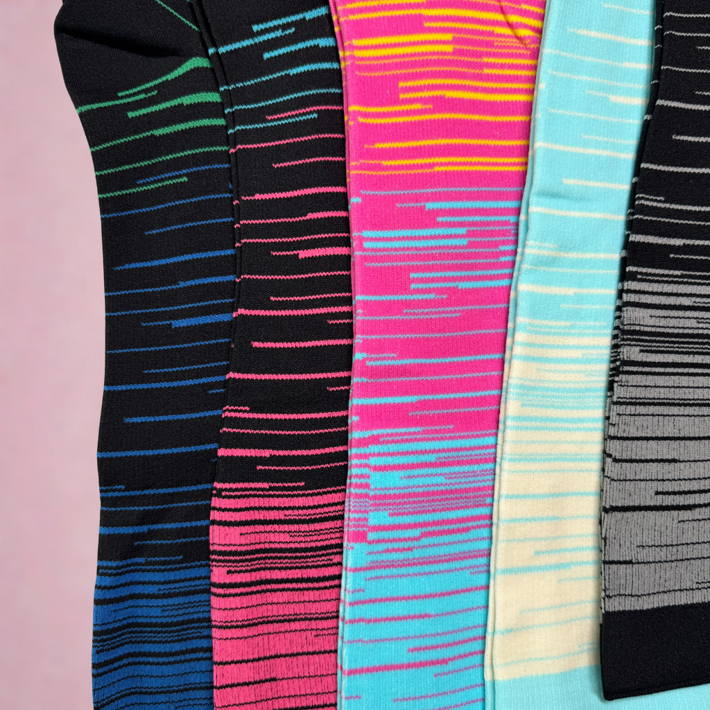 Pastels Wide Compression Socks