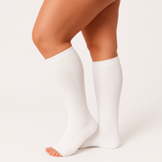 Toeless Wide Compression Socks